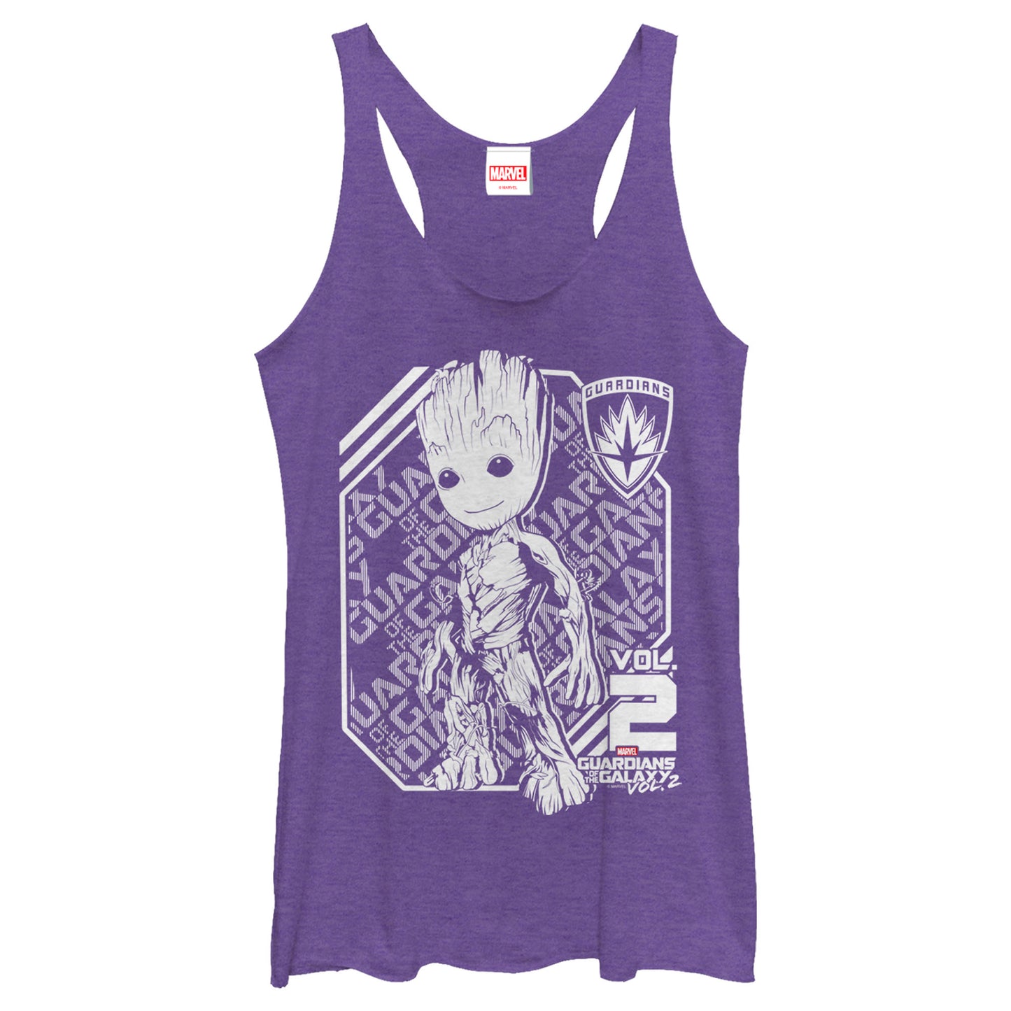 Junior's Marvel Groot Vol Two Tank Top