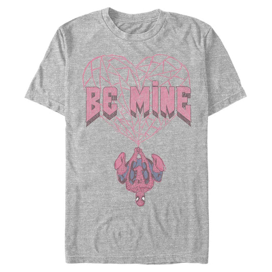 Men's Marvel Be Mine Spiderman T-Shirt